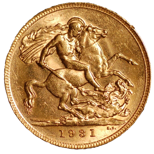 Australia Perth Zecca Monete Oro Sovrano 1931 P KM#32 11465