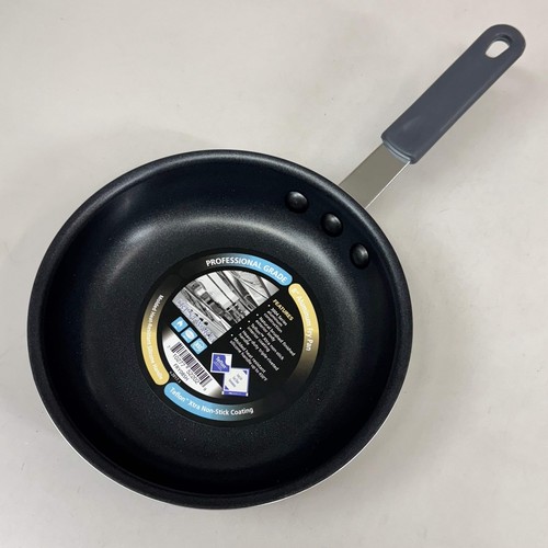 CRESTWARE (2 PACK) Teflon Xtra Non-Stick Coating Fry Pan Black/Chrome FRY08SH - Picture 2 of 8