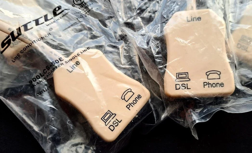 6 Suttle Line Conditioner Single In-Line Adapters Phone DSL Model 900LCS-50E A2 - Image 3 of 4