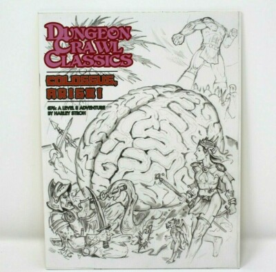 Dungeon Crawl Classics #76: COLOSSUS, ARISE! - SKETCH COVER New