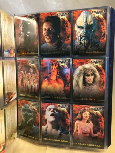 2001 Rittenhouse Stargate Trading Card Set # 1-72 Minus Card # 9,57,62 w add ons - Picture 9 of 10