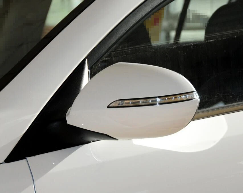 Conjunto de espejo retrovisor lateral izquierdo blanco para coche Kia Sportage SUV 2011-2016 7 pines Foto 2 de 3