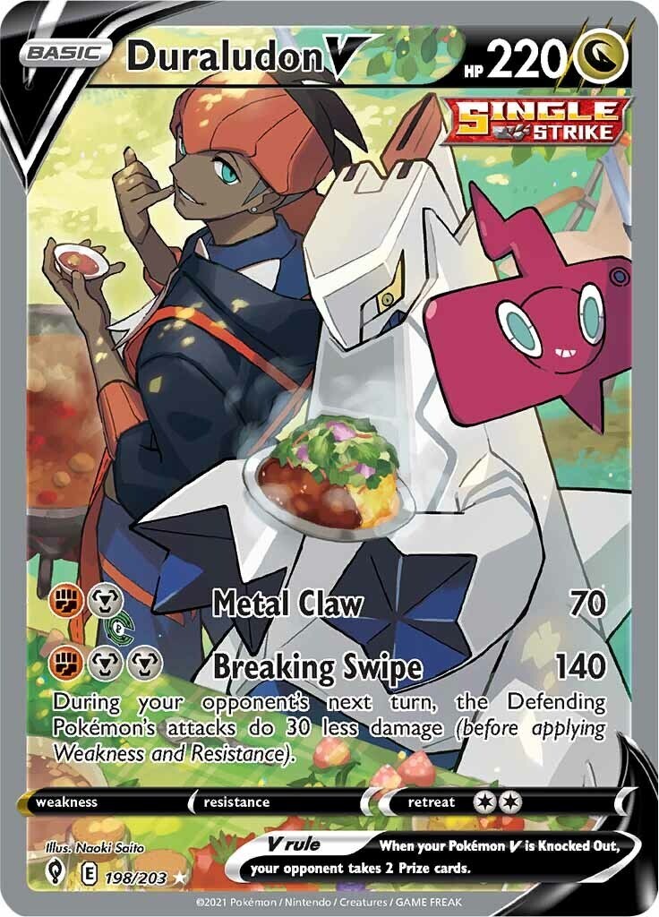 アルマゲドン/LD Duraludon V 198/203 SWSH07: Evolving Skies for sale | eBay