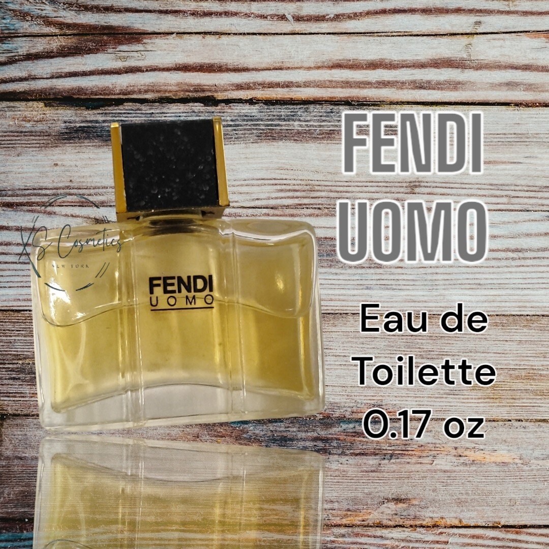 Fendi Uomo Eau de Toilette Splash 0.17 fl oz. Mini Unbox