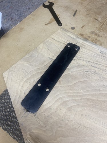 Steel Table Supports Reinforcements T-Shaped Top Strengtheners 100cm set of 2 - Picture 4 of 8
