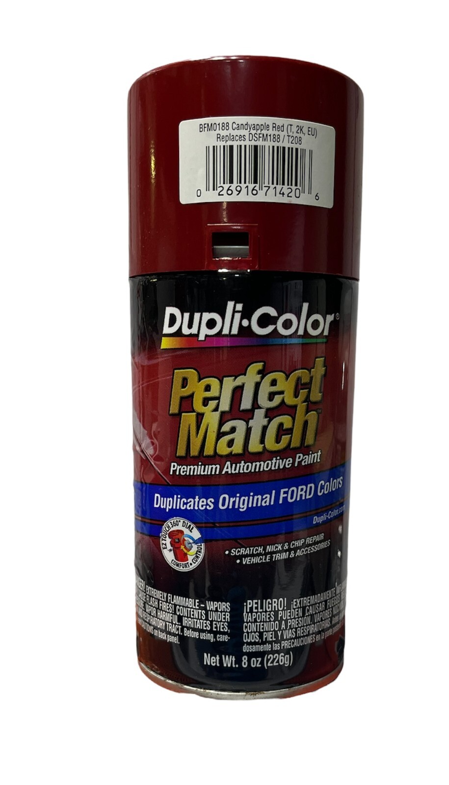 Dupli Color Rangoon Red Dupli-Color BFM0188 Candyapple Red Ford Exact Match Automotive Paint 8 ...