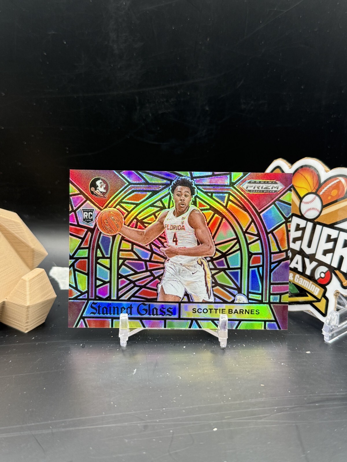 Scottie Barnes 2021 Prizm Draft Picks Stained Glass Rookie (CBR)