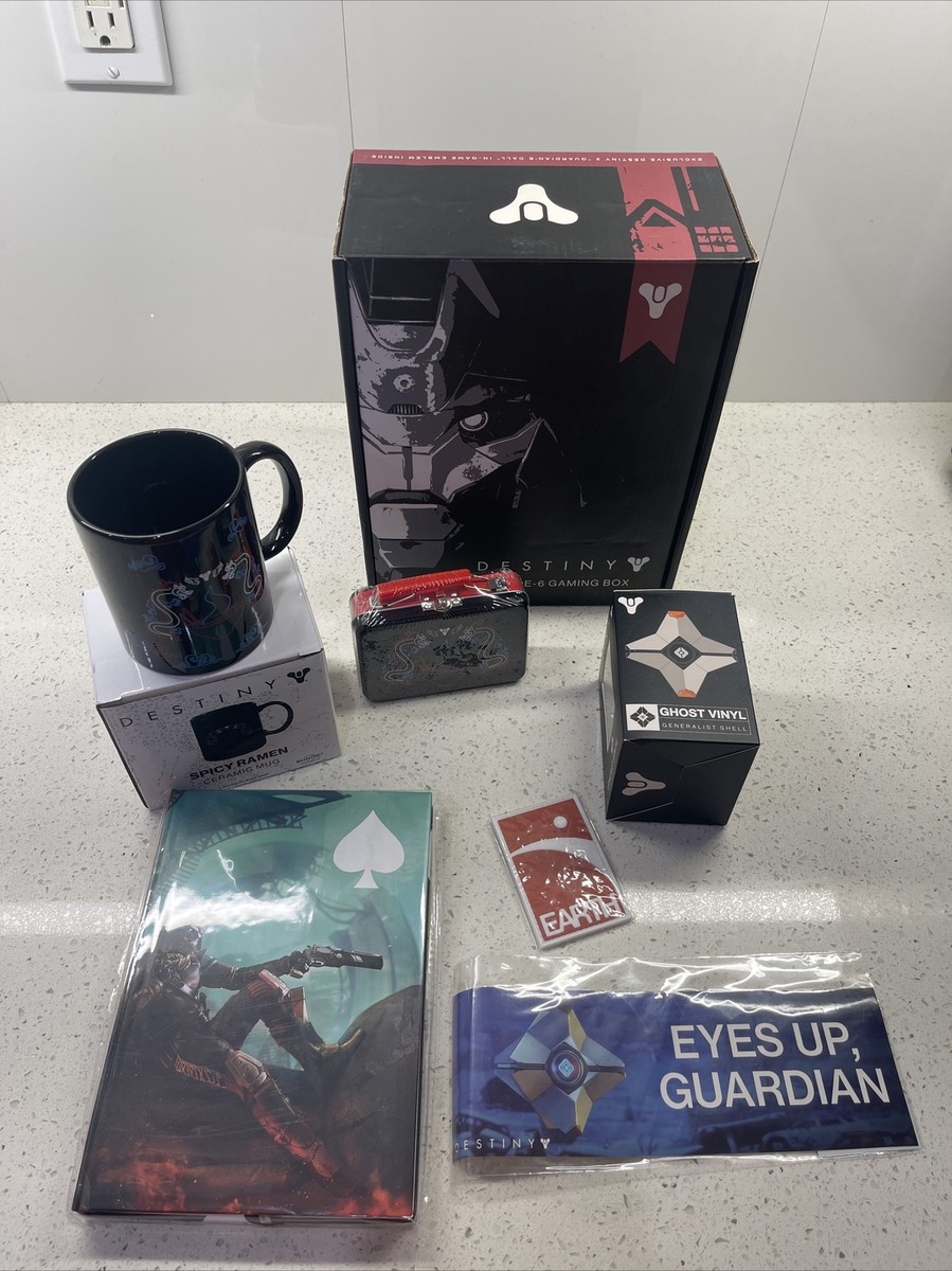 Destiny 2 Cayde-6 Collector gaming box. No Emblem Code Or Ghost