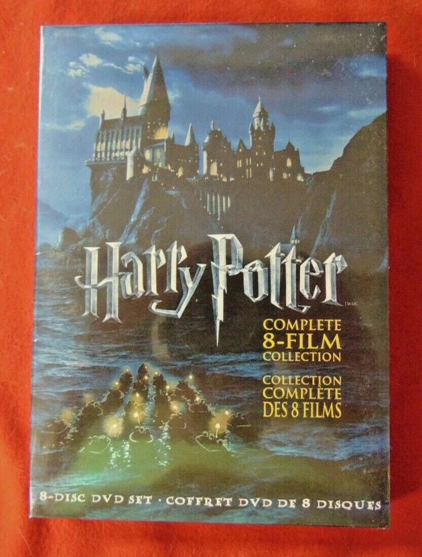 Harry Potter: Complete 8-Film Collection (New DVD, 8-Disc Set)  English/French