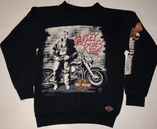 Vtg Harley Davidson Sweatshirt James Dean 1988 Small Rare