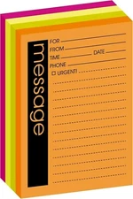 Post it Super Sticky Self Stick Message Pad 3 7/8 x 4 7/8 1 Pack