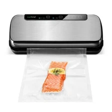 NutriChef 	 Automatic Vacuum Sealer System - Electric Air Sealing Food Preserver