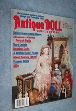 Antique Doll Collector Magazine 6, July 2012- Complete Guide to Antique dolls