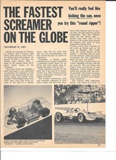 Globe SS91 Slot Car Motor by Versitec Vintage Magazine Articles  Info PHOTOCOPY