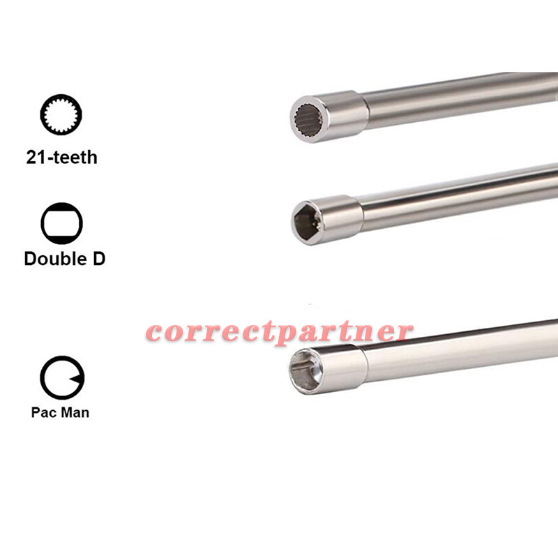 3PCS Adjusting Screwdriver Tool Set 21 Splined /Pacman /Double D