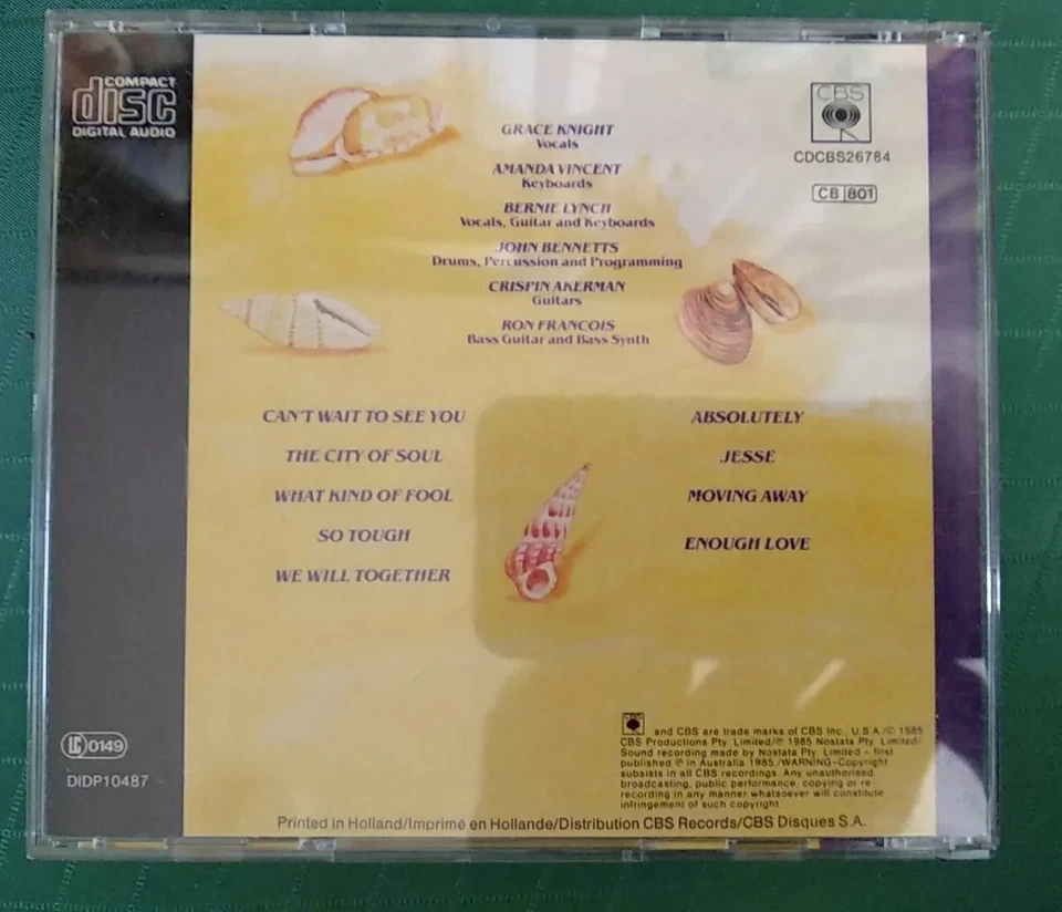 CD Eurogliders - Absolutely! 1985 CBS Holland - Bild 3 von 3