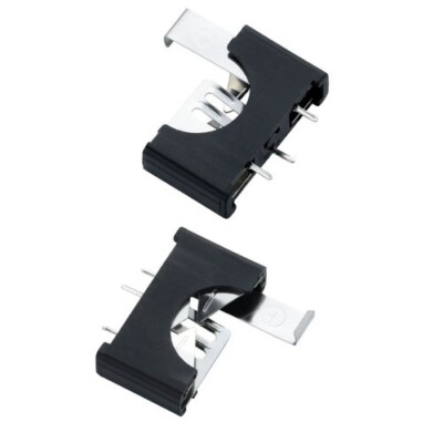 2032-5-2 CMOS BIOS Mainboard PCB Knopfzelle Batterie Sockel Port Halter Halterung