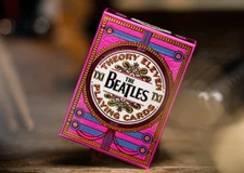 Officially Licensed 'The Beatles' Luxury Playing Cards by theory11 (PINK)