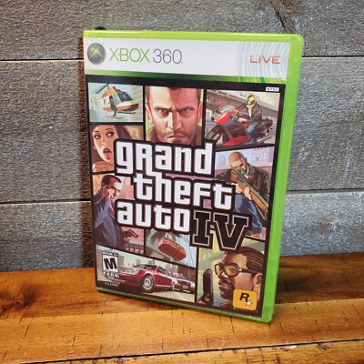 Grand Theft Auto IV 4 Xbox 360 + Map - Complete CIB 710425390128| eBay