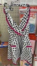 Polka Dot Retro Apron NWT. One Size Fits Most.