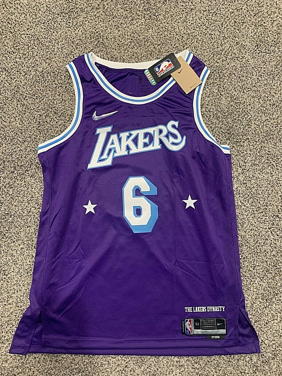 Lebron James Los Angeles Lakers City NBA jersey