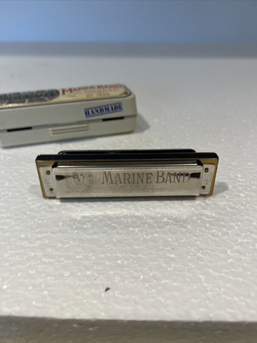 Armonica A Bocca Hohner Marine Band 1896, Chiave G, Diatonicia, Fatta In Germania