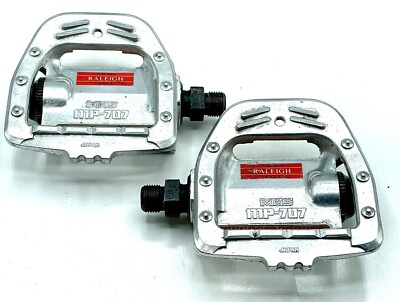 MKS Raleigh MP-707 Mikashima Pedals Vintage Made In Japan