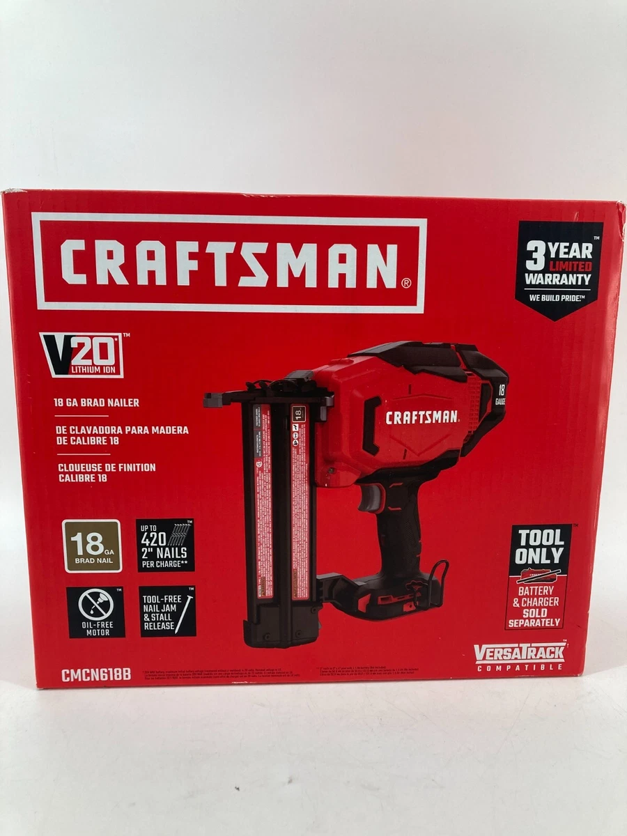 Craftsman 20v finish nailer new arrivals
