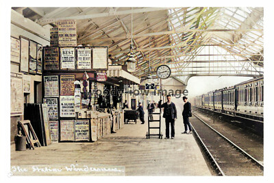 ptc2031 - Cumbria - Innenraum des Bahnhofs Windemere. Westmorland - Print 6x4