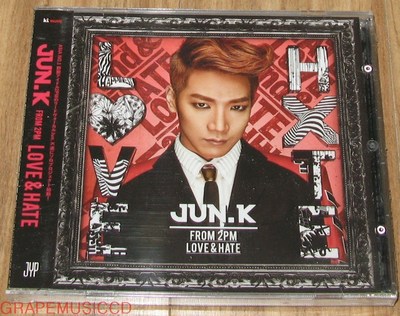 K-POP・アジア 2PM JUN.K CD JUN. K JUN.K 2PM LOVE & HATE 1st Mini Album 6 PHOTO SET + CD