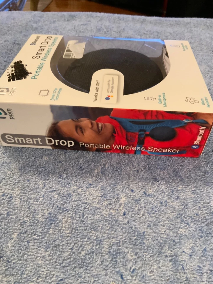 POM Sound Smart Drop Wireless Portable Speaker Works With Siri - Image 2 of 3