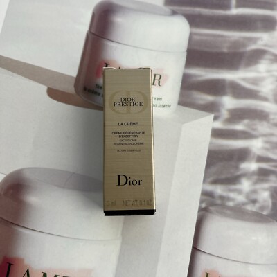 Dior Prestige Skincare La Creme Texture Essential for Face 3ml New In Box