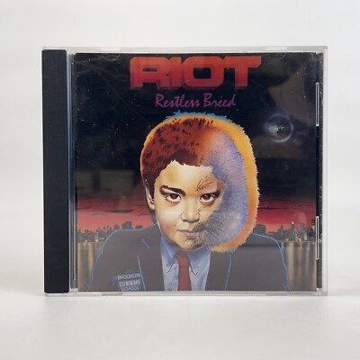 RIOT - Restless Breed (1999, Metal Blade, US) Reissue CD RARE!