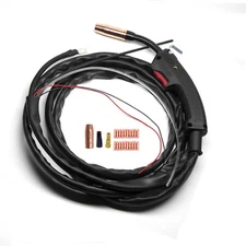 130FI 180FI Mig Gun and Parts Kit For Forney Mig Welder Nozzle Tip Gas Diffuser