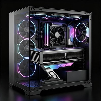GPE Support Bracket - Aluminum/Acrylic/Magnetic Base - Adjsut for Best Support