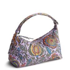 Vera Bradley Womens Premium Cotton Roxbury Crescent Shoulder Bag, Marrakesh, ...