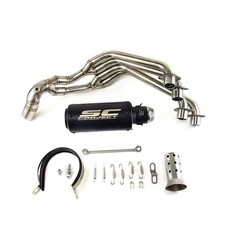For Honda Cbr650r Cbr650f 2014-2026 Cb650r Full System Exhaust Tips Header Pipe For Honda Cbr650r Cbr650f 2014-2026 Cb650r Full System Exhaust Tips Header Pipe