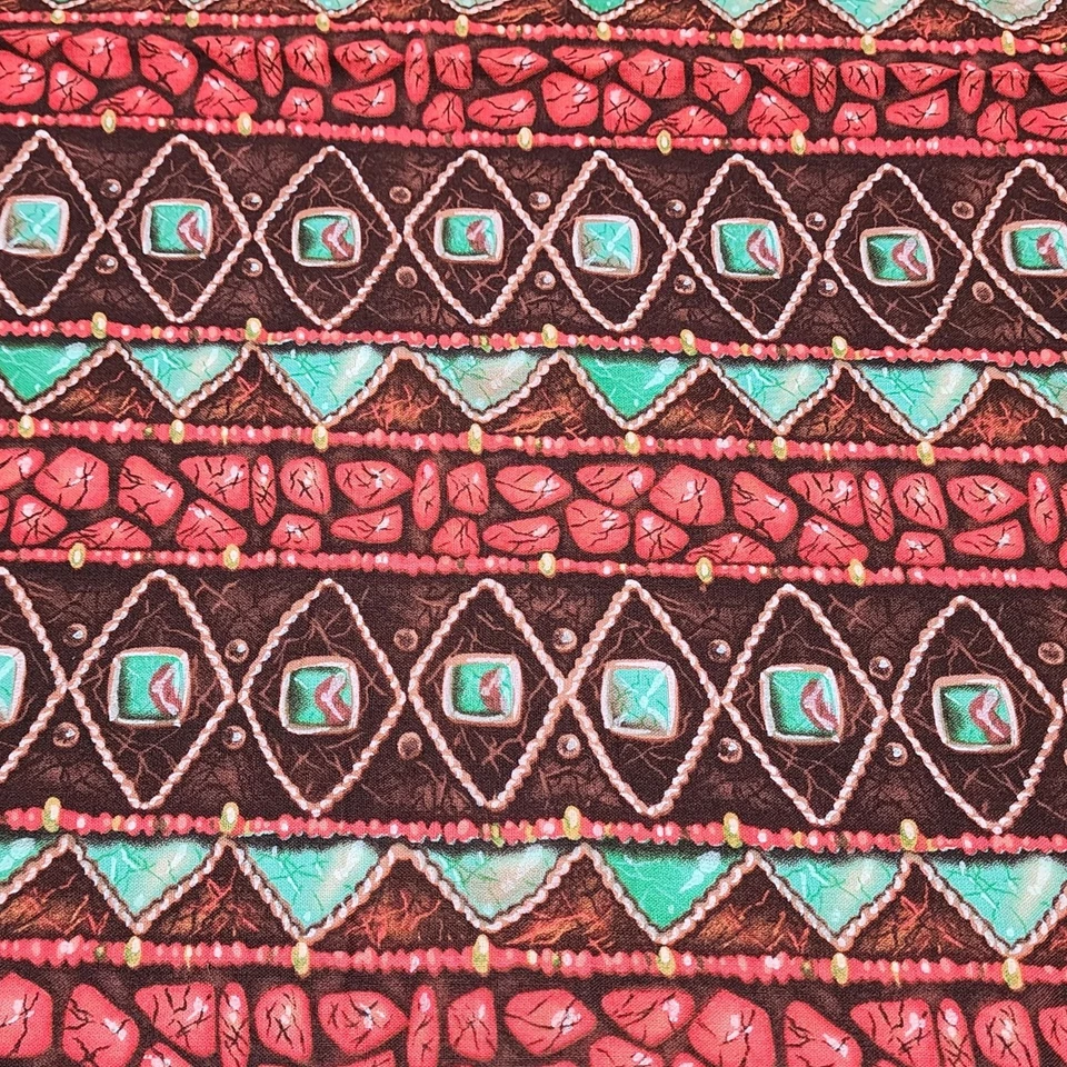 Quilting Crafting Fabric Brave Spirit By Auntic Nan Spectrix 2 Yards 23 Inches - Image 3 of 4