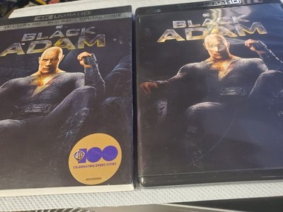 Black Adam (4k Ultra HD + Blu Ray, 2022) DC Superhero NEW Sealed W/ Slipcover