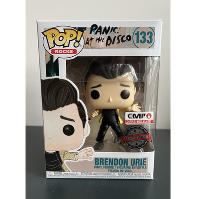 Funko Pop! Rocks Panic! at the Disco Brendon Urie 133 EMP Special Edition