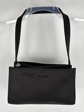 VTG Esprit Black Zip Close Body Magnet Close Side Pocketed Purse