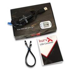 kurvX USB-A Adapterset: Wasserdicht, 5V zu 12...