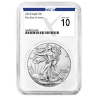 2023 $1 1-oz American Silver Eagle NGCX MS10 FDI X Label