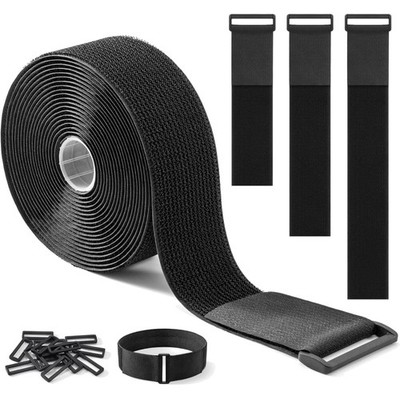 Klettband Kabelbinder Schlauch Rope Schnalle Verstellbar 5m x 5cm