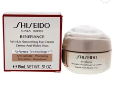 SHISEIDO BENEFIANCE Wrinkle Smoothing EYE Cream 0.5oz/15 ml