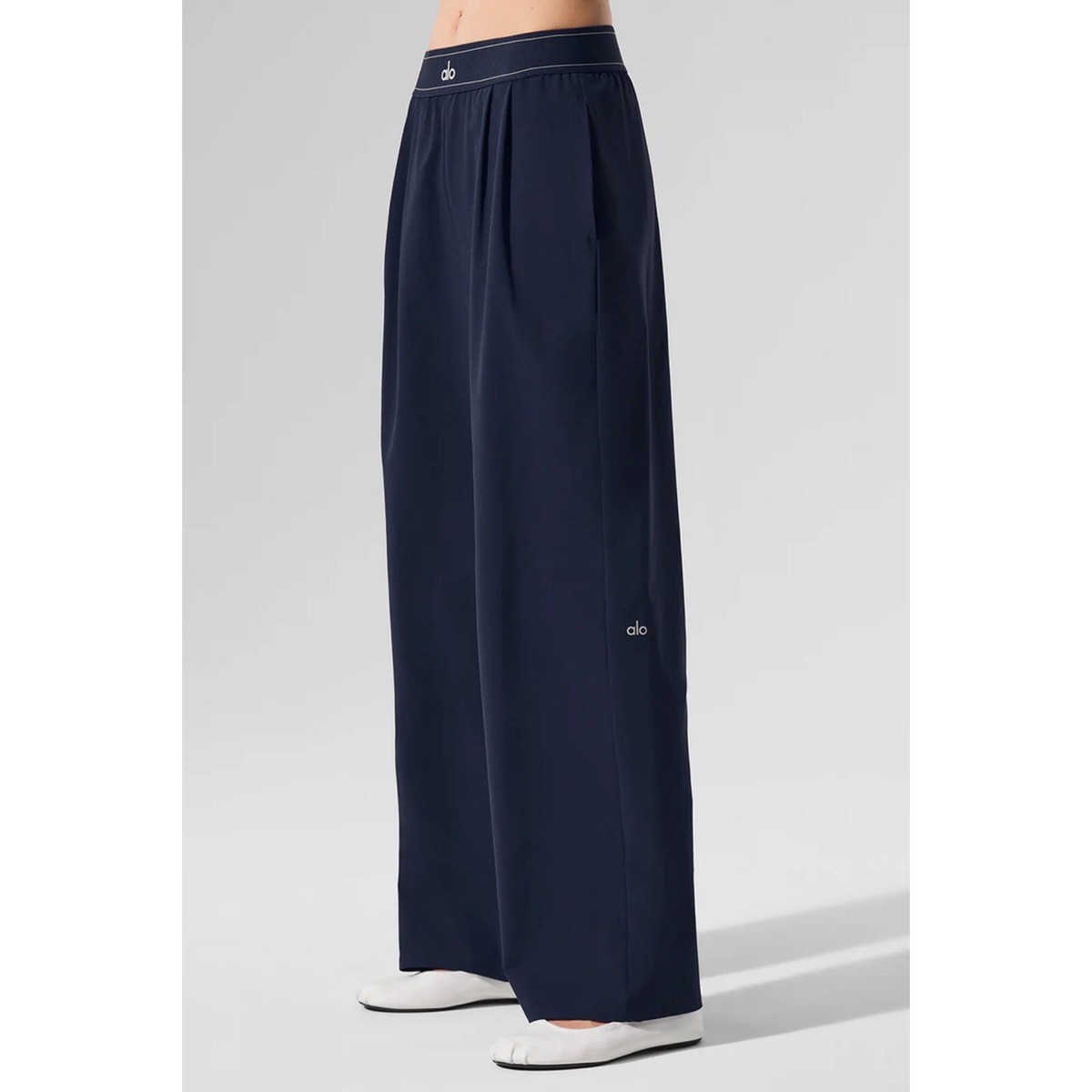Alo Yoga Suit Up Trouser (Regular) Navy M | eBay