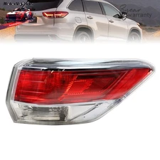 Passenger Right Side Tail Light Brake Lamp For 2014-2016 Toyota Highlander Outer