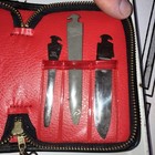 Vintage Pocket Knife Handle Multi-Tool 6pc Japan Pouch/Case Calspan Corp. — photo 3