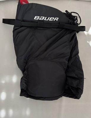 Bauer Kinder Youth Eishockey-Hose Schwarz Größe Yth L/G