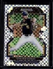 2022 Panini Prizm Draft Picks #PDP115 Steven Zobac Power Plaid 22/35